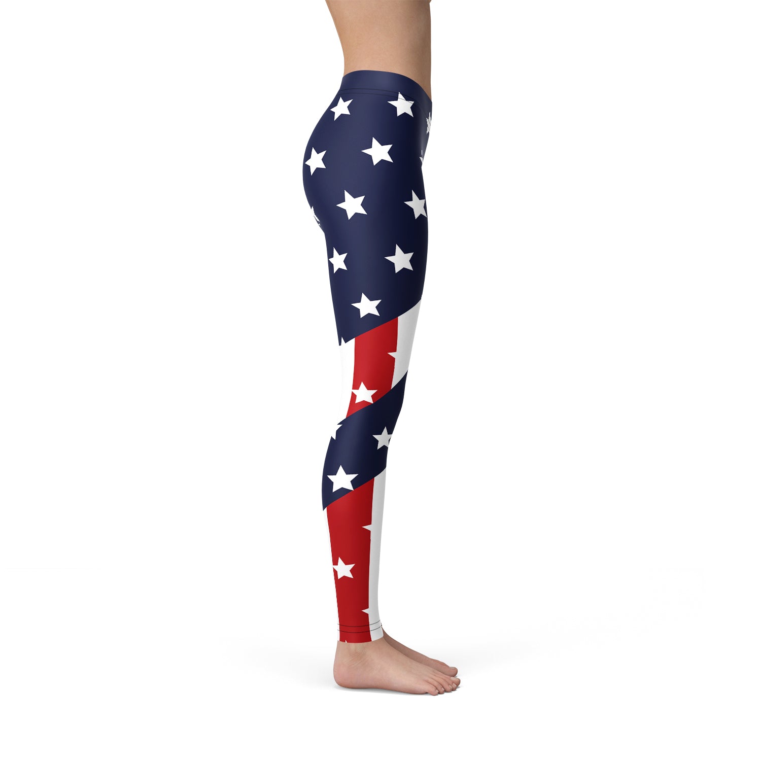 Womens American Flag Leggings - Dope Women's Clothing