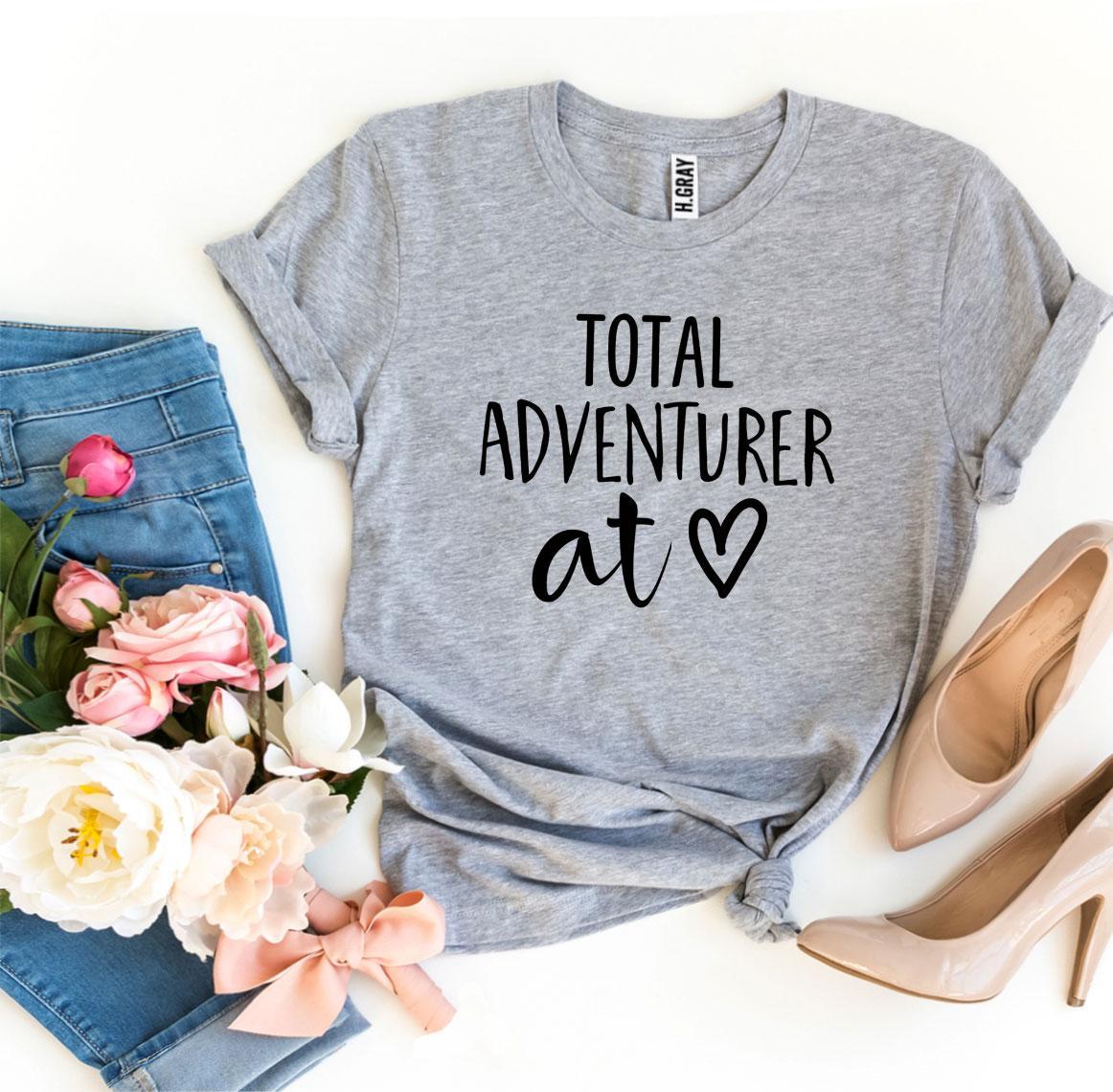 Total Adventurer At Heart T-shirt - Dope Women's Clothing