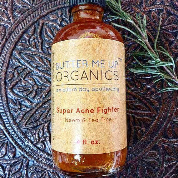 Super Acne Fighter / Organic Acne Treatment / Acne - Dope Women's Clothing