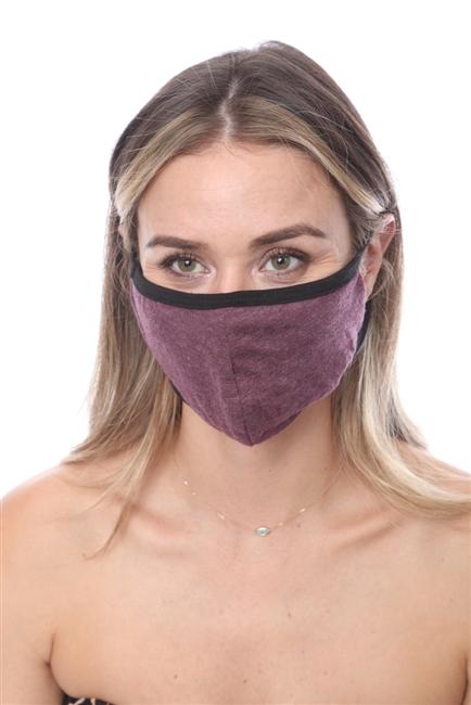 FASHION MASK SW560- MASK101- GRAPE FACE MASK DOUBLE LAYER - Dope Women's Clothing