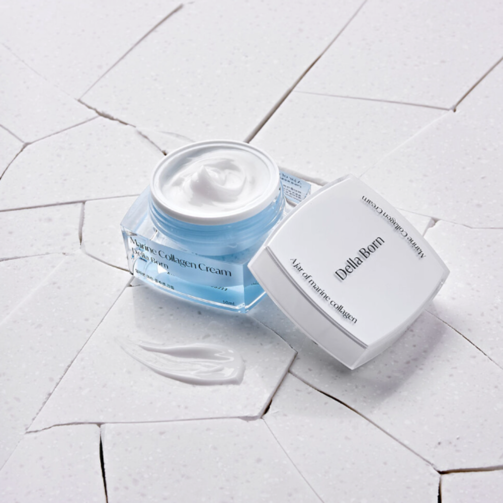 Korea Della Born Marine Collagen Cream 50ml - Dope Women's Clothing 