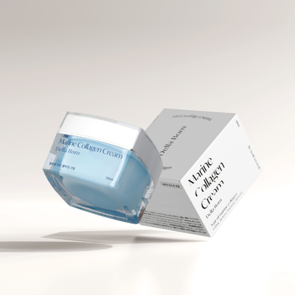 Korea Della Born Marine Collagen Cream 50ml - Dope Women's Clothing 