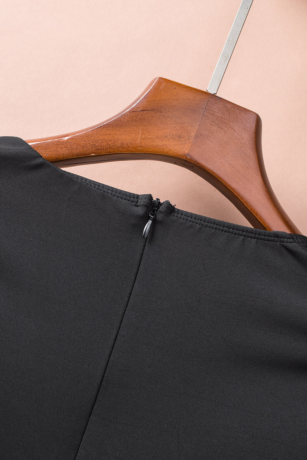 Black Sweetheart Long Sleeve Ruched Bodycon Mini Dress