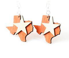 The Lone Star State Earrings # 1371 - Dope Women's Clothing 