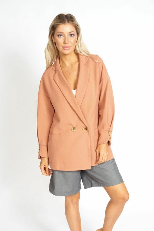 Lisa Business Casual Oversized Blazer - Dope Women's Clothing 