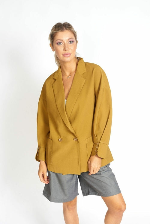 Lisa Business Casual Oversized Blazer - Dope Women's Clothing 