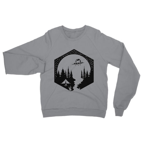 Cats Camping Womens Sweatshirt - Dope Women's Clothing 