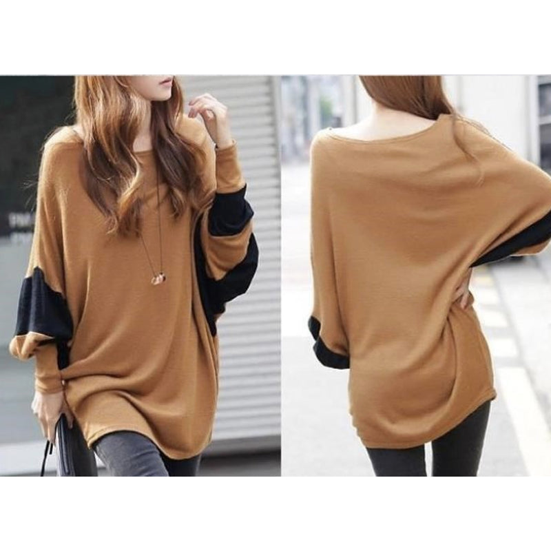Womens Casual Batwing Top - Dope Women's Clothing 